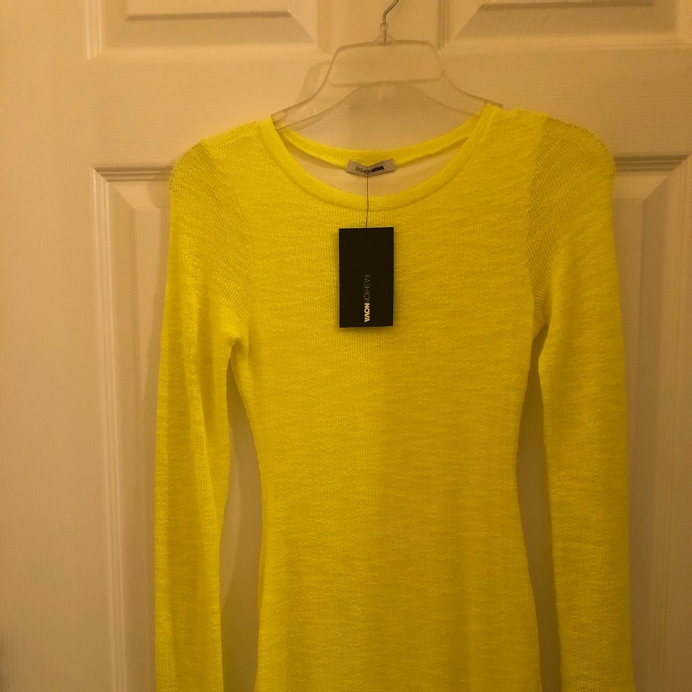 Neon Mini Dress